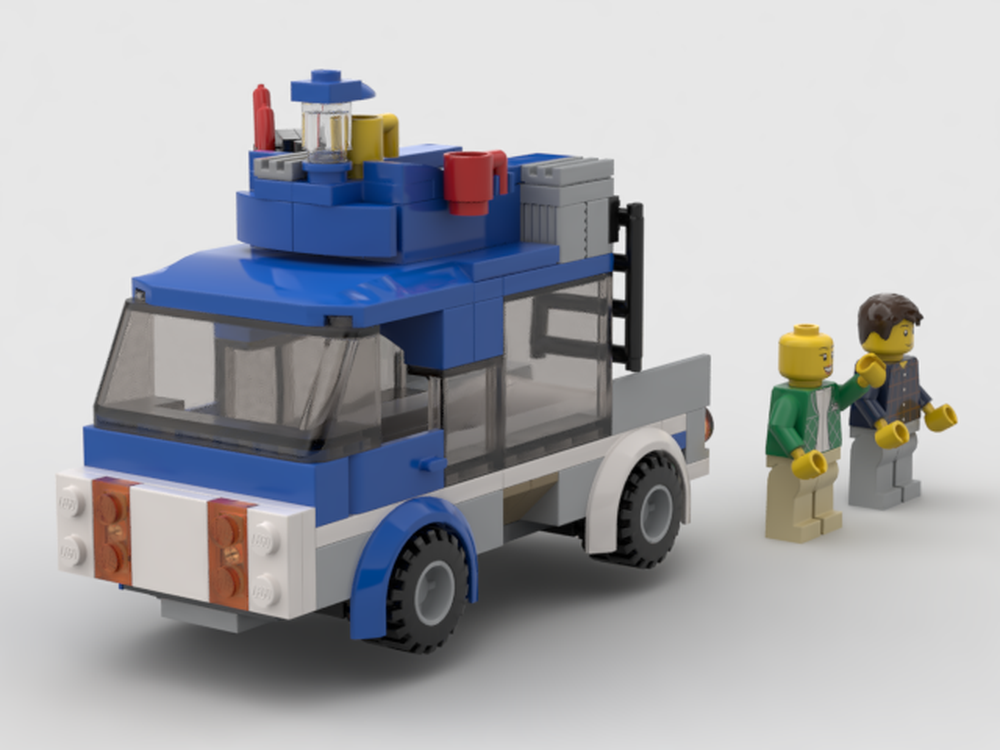 Lego 60117 alternate - Party van