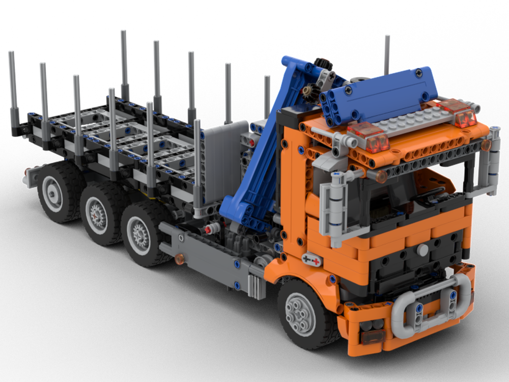 Lego Hooklift Truck "Mercedes" (42128 B-Model)