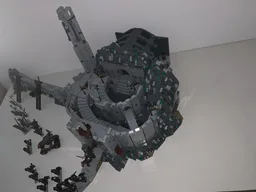 Helm's Deep, UCS scale