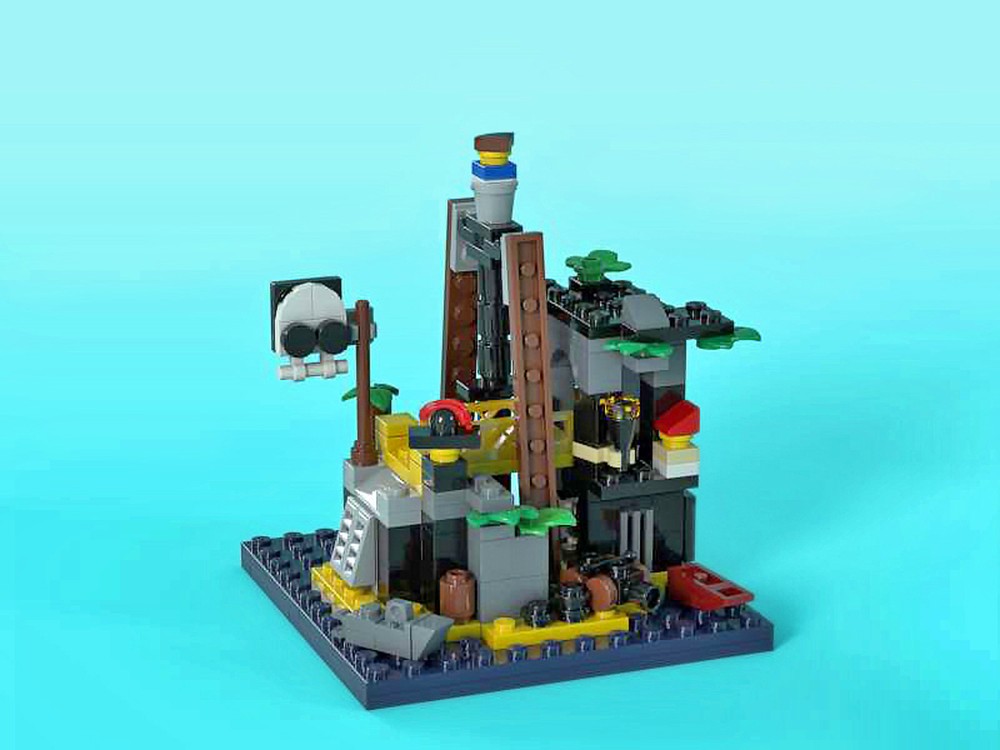 Lego Mini Forbidden Island (inspired