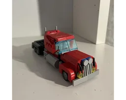 Transformable Red Truck