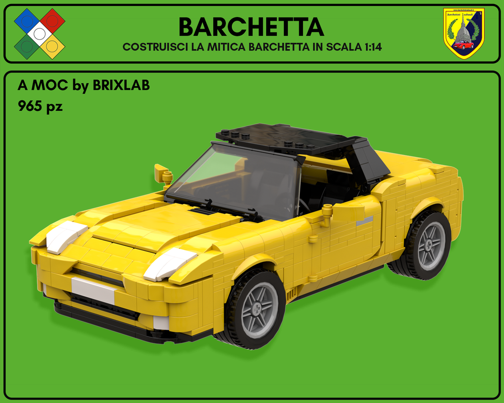 Lego Fiat barchetta