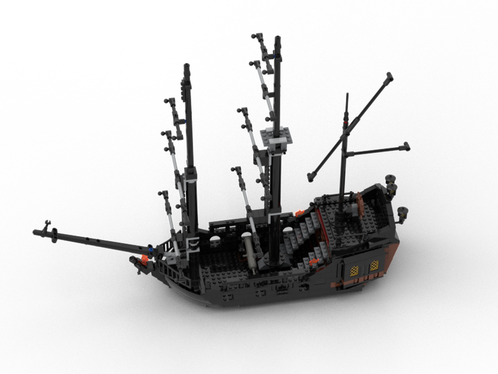 Lego The Black Sparrow Pirate Ship