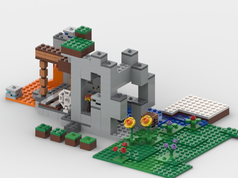 Lego Mine craft world part 3