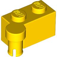 Lego Hinge Brick 1 x 4 [Upper] / Yellow
