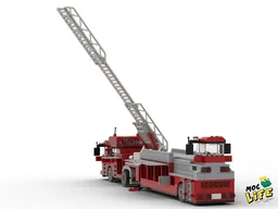 Tiller fire engine