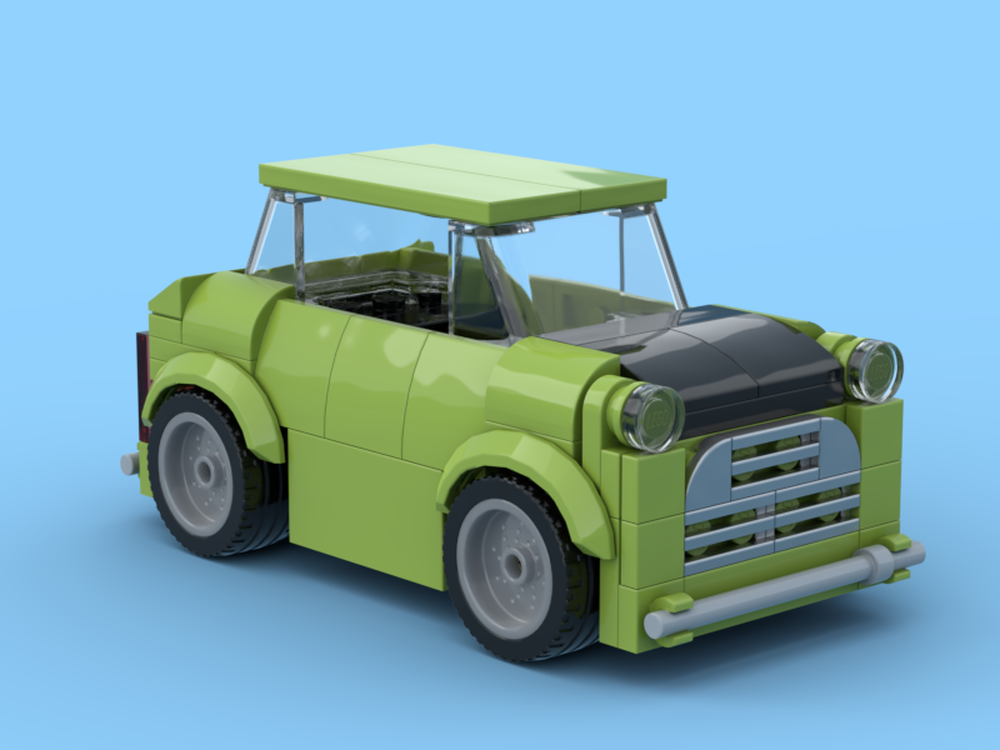 Lego Mr Bean's 1977 Leyland Mini mk4