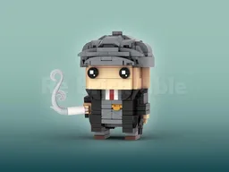 Thomas Shelby Brickheadz LEGO MOC - Peaky Blinders