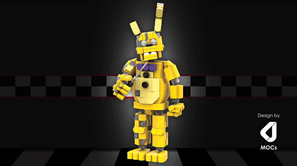 Lego Springtrap (Movie Version)