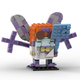 Baxter Stockman Brickheadz (Playmates Version)