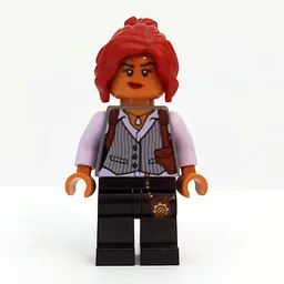 Barbara Gordon in Pinstripe Vest and Holster