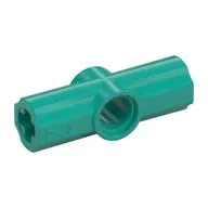 Technic Axle and Pin Connector Angled #2 - 180° / Dark Turquoise