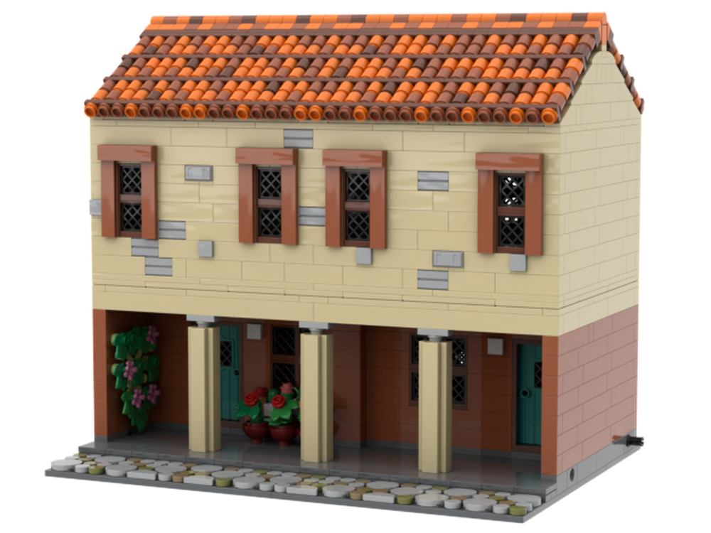 Lego Italian Street Series (Build 11) - No Interior
