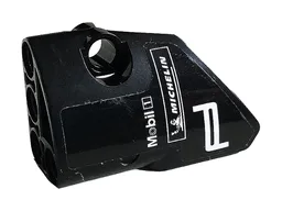 Technic, Panel Fairing # 1 Small Smooth Short, Side A with White Mobil 1, Michelin, and Porsche Design Logos Pattern (Sticker) - Set 42096