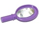 Lego Friends Accessories Hand Mirror with Heart on Reverse with Oval Mirror Pattern (Sticker) - Sets 3187 / 41093