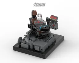 Teen Groot's seat in the Benatar Diorama (Infinity War)