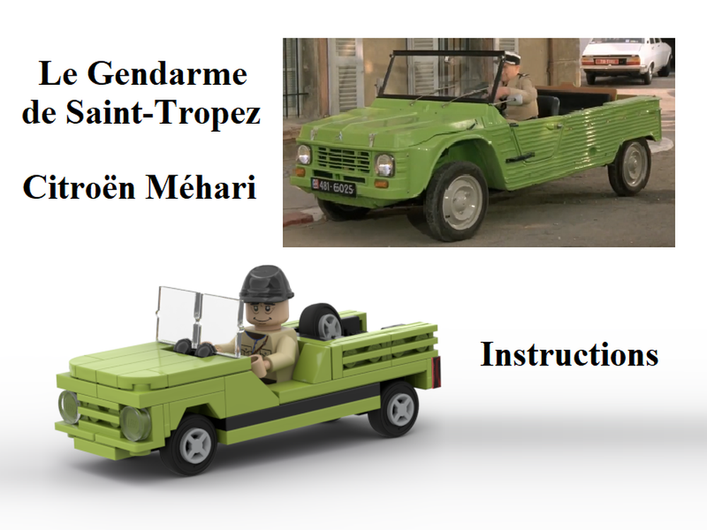 Lego Citroën Méhari