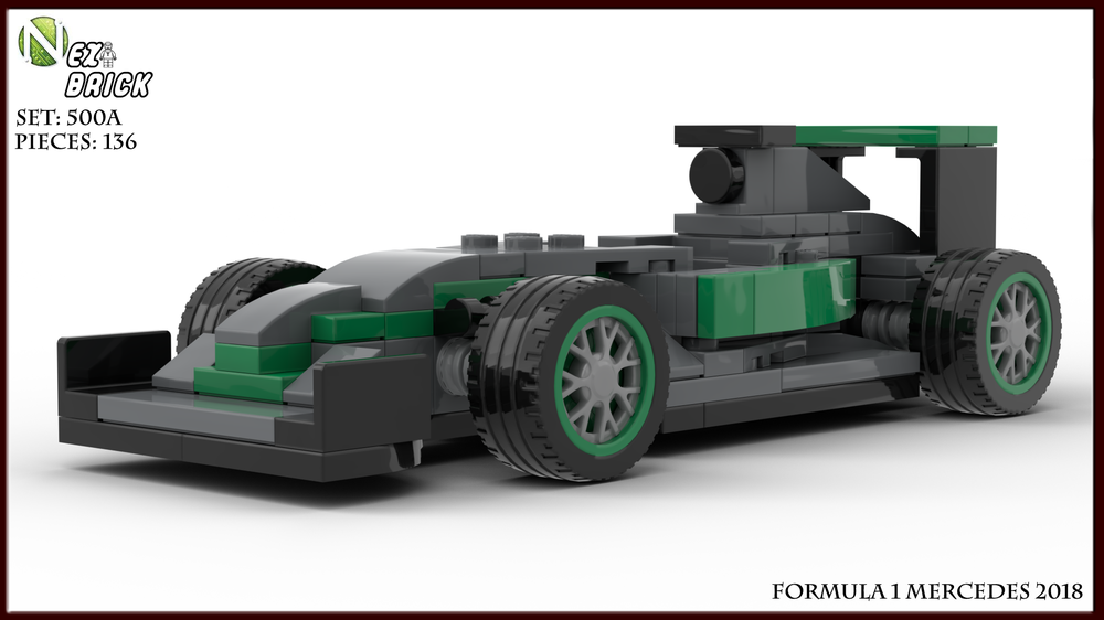 Lego Formula 1 Mercedes 2018