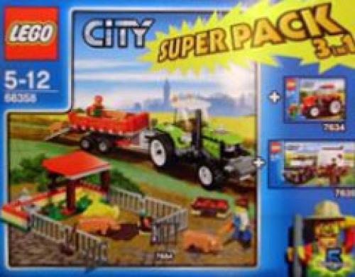Lego City Super Pack 3 in 1