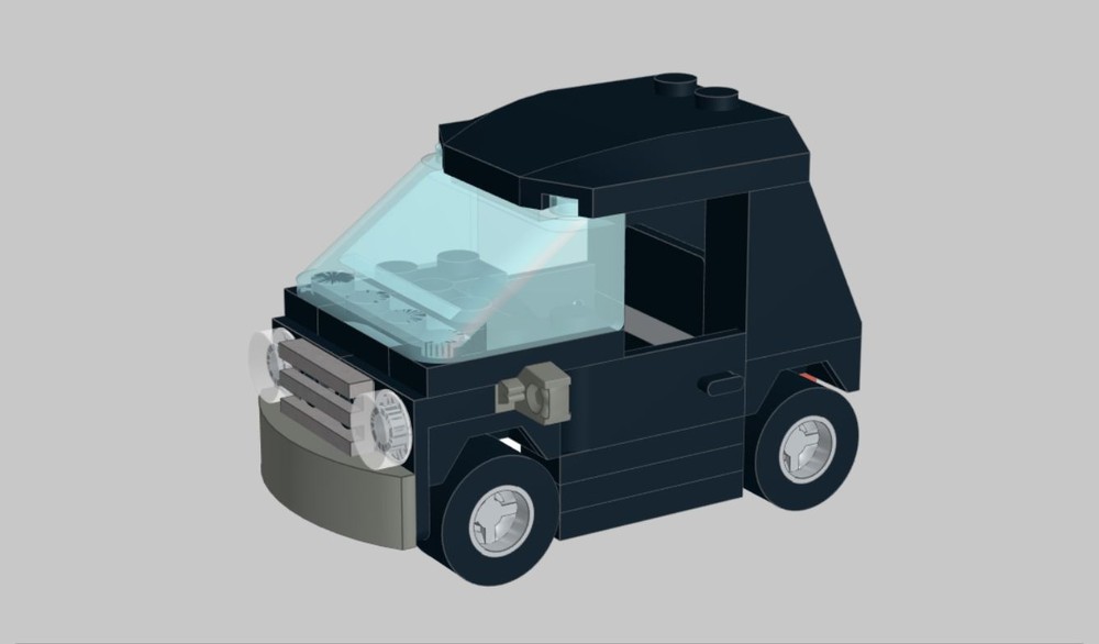 Lego 60258-1 Car - Black Body