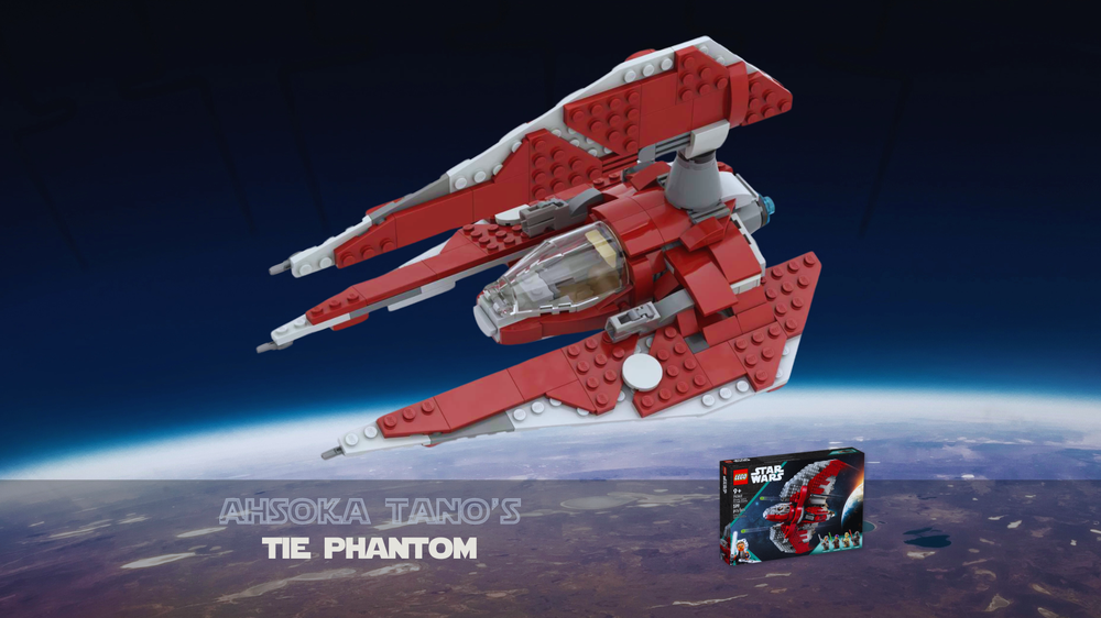 Lego Ahsoka Tano's Tie Phantom - 75362 alternative build