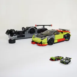 76910 Huracan GT3 & Team Lamborghini Pit Garage
