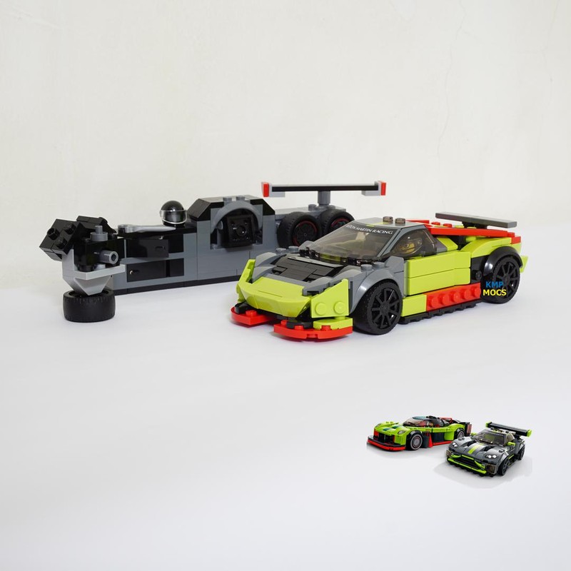 Lego 76910 Huracan GT3 & Team Lamborghini Pit Garage