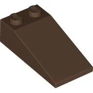Brick Sloped 18° 4 x 2 / Brown