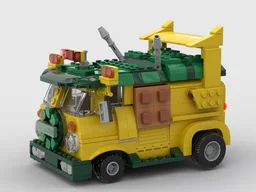 Turtle Van Party Wagon TMNT