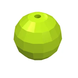 Projectile, Large Figure Weapon, Zamor Sphere / Ball / Lime