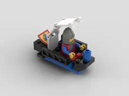 6017 Little Boat with Sunshade