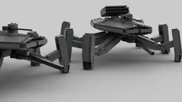 Futuristic Spider Tank
