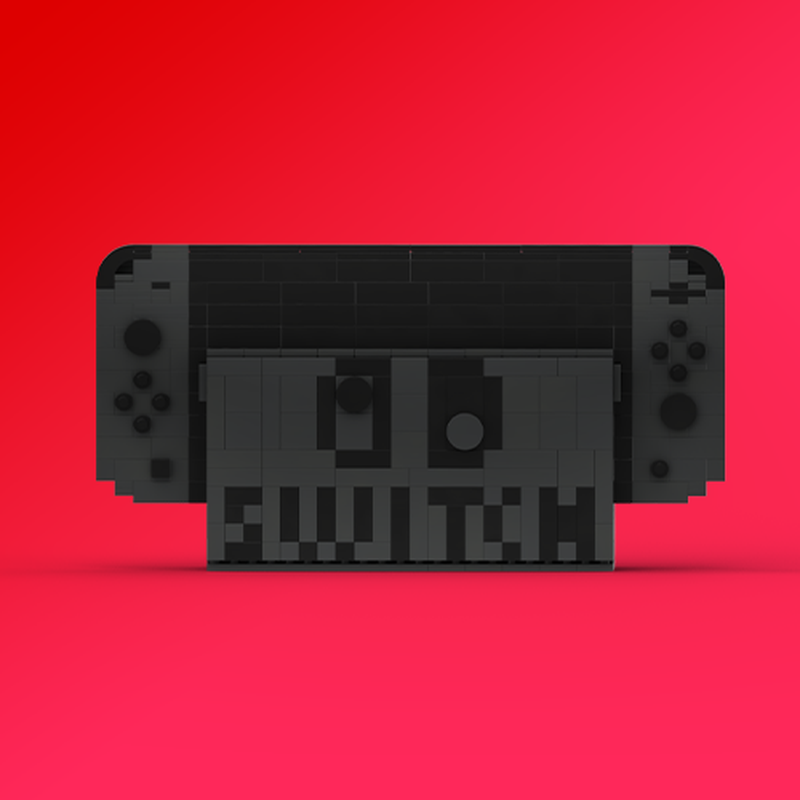 Lego Mom, Can I have Nintendo Switch? No we have Nintendo Switch at home. Nintendo Switch at home: