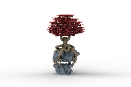 Lego Tree on Floating Rock - Dreamzzz