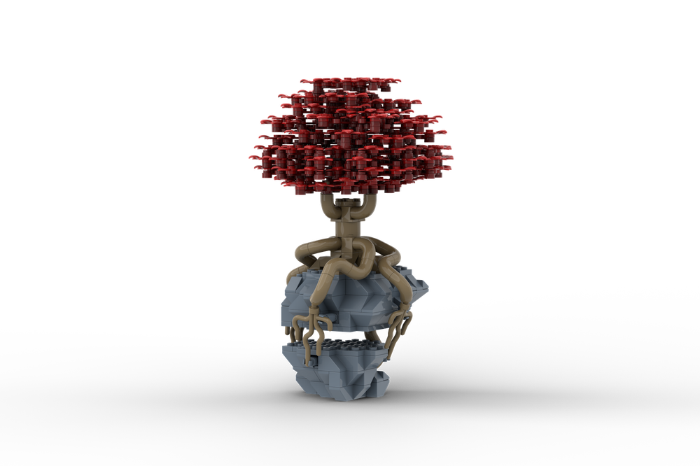Lego Tree on Floating Rock - Dreamzzz