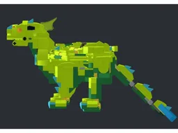 50th Build, viridescent dragon