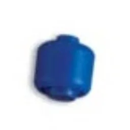 Pen Bead, Round Large, Curved Edges / Cylinder with Minifig Head with Moustache, Stubble, and Sideburns Print / Yellow
