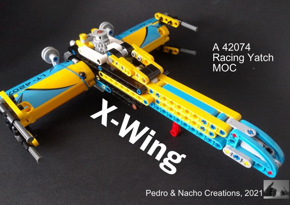 Lego XWing (42074 Racing Yacht)