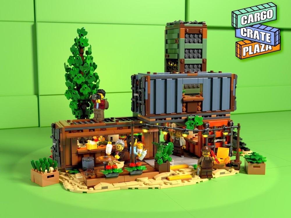 Lego Cargo Crate Plaza