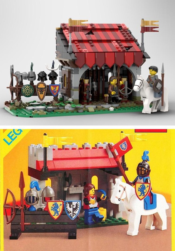 Lego The Armor Shop Reimagined