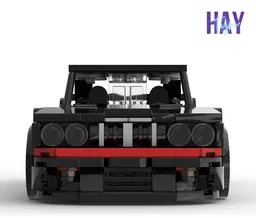 BMW E30 M3 Evolution (Black-Red)