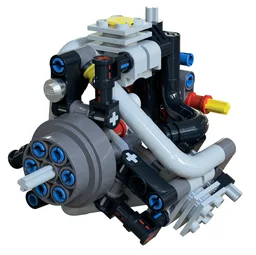 3 Cylinder Radial Engine