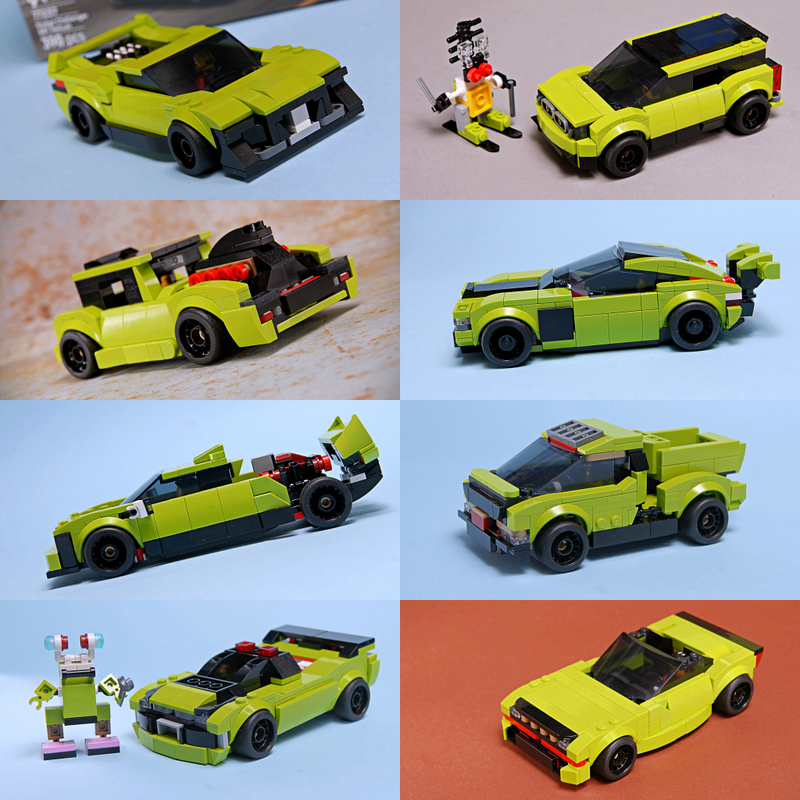 Lego 77237 EIGHT In ONE mocs