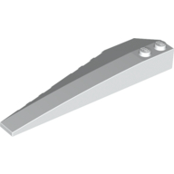Lego Brick Wedged, Curved 10 x 3 Right / White