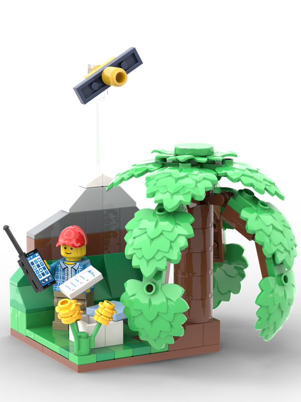 Lego The Happy Geocacher
