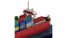 Two Worlds - Container Barge Microscale