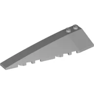 Brick Wedged, Curved 10 x 3 Left / Light Bluish Gray