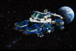 Classic Space cargoship