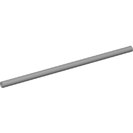 Lego Hose, Pneumatic 4mm D. 14L / 11.2cm / Light Bluish Gray