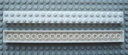 Modulex Brick 2 x 20 with M on Studs